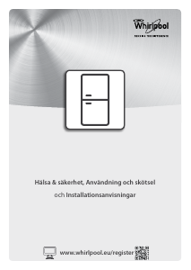 Bruksanvisning Whirlpool BLFV 8121 OX Kyl-frys
