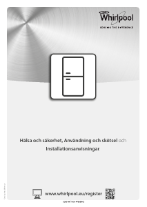 Bruksanvisning Whirlpool BSNF 8121 W Kyl-frys