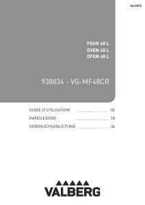 Handleiding Valberg VG-MF48CR Oven