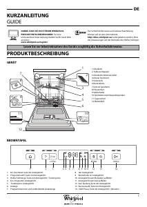 Bedienungsanleitung Whirlpool WBC 3B19 B Geschirrspüler