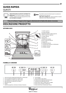 Manuale Whirlpool WBC 3C24 P B Lavastoviglie