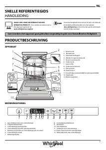 Handleiding Whirlpool WCIO 3T333 DEF Vaatwasser