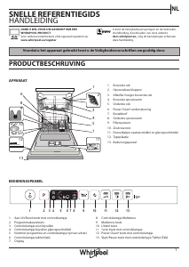 Handleiding Whirlpool WCIO 3T341 PE Vaatwasser