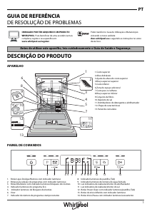 Manual Whirlpool WFC 3C26 P X Máquina de lavar louça