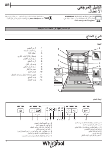 كتيب ويرلبول WFC 3C26 PF X غسالة صحون