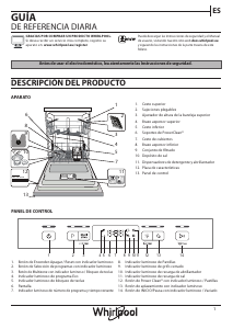 Manual de uso Whirlpool WFC 3C42 P Lavavajillas