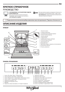 Руководство Whirlpool WFO 3O33 D X Посудомоечная машина