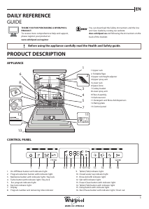 Manual Whirlpool WFO 3O33 D X Dishwasher