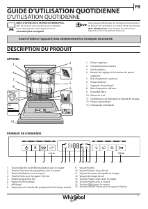 Mode d’emploi Whirlpool WFO 3O33 PL X Lave-vaisselle