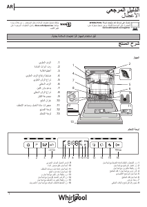 كتيب ويرلبول WFO 3O41 PL X غسالة صحون