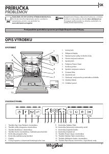 Návod Whirlpool WFO 3T233 P 6.5 X Umývačka riadu