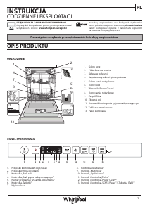 Instrukcja Whirlpool WI 7020 PF Zmywarka