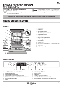 Handleiding Whirlpool WI 7020 PF Vaatwasser