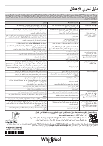 كتيب ويرلبول WI 7020 PF غسالة صحون