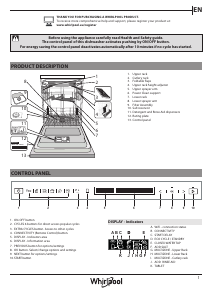 Manual Whirlpool WIF 4O43 DLTGES @ Dishwasher