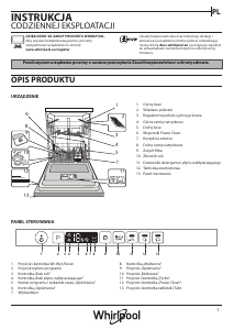 Instrukcja Whirlpool WIO 3T121 P Zmywarka