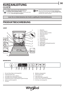 Bedienungsanleitung Whirlpool WIO 3T122 PS Geschirrspüler