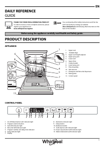 Manual Whirlpool WIO 3T122 PS Dishwasher