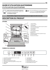 Mode d’emploi Whirlpool WIO 3T123 PEF Lave-vaisselle