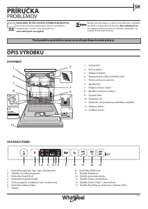Návod Whirlpool WIO 3T133 PLE Umývačka riadu