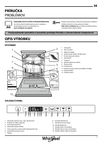 Návod Whirlpool WIO 3T223 PFG E Umývačka riadu