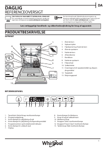 Brugsanvisning Whirlpool WIO 3T321 P Opvaskemaskine