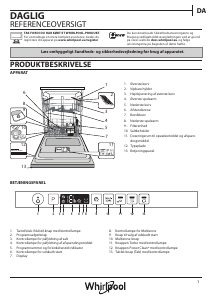 Brugsanvisning Whirlpool WIO 3T332 P Opvaskemaskine