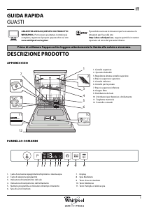 Manuale Whirlpool WKIC 3C26 Lavastoviglie