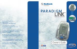 Handleiding Medtronic Minimed Paradigm Link Bloedglucosemeter