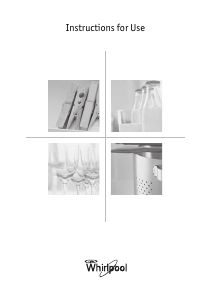 Manual Whirlpool WP 209 IX Dishwasher