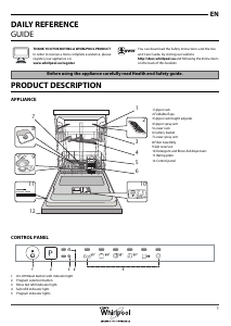 Manual Whirlpool WRIE 2B19 Dishwasher