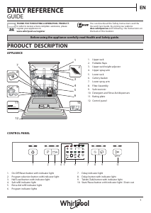 Manual Whirlpool WRUE 2B19 Dishwasher