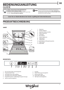 Bedienungsanleitung Whirlpool WSIC 3B16 Geschirrspüler