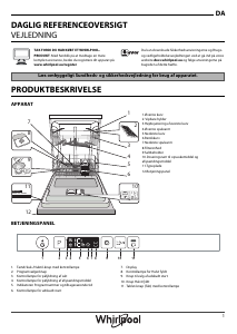 Brugsanvisning Whirlpool WSIC 3B16 Opvaskemaskine