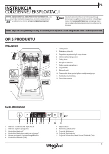 Instrukcja Whirlpool WSIC 3M27 C Zmywarka