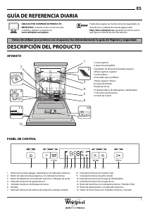 Manual de uso Whirlpool WUC 3C26 X Lavavajillas