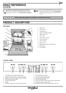 Handleiding Whirlpool WUC 3O33 PL Vaatwasser