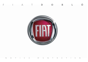 Mode d’emploi Fiat Doblo (2014)
