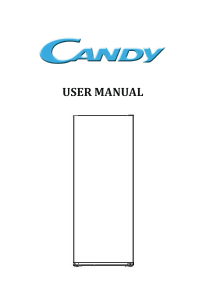 Bedienungsanleitung Candy CNF 1726 FW Gefrierschrank