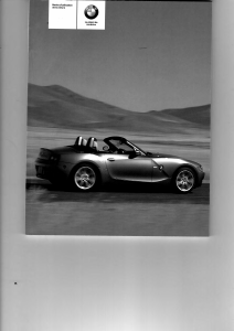 Mode d’emploi BMW Z4 2.5i (2005)