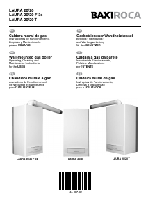 Bedienungsanleitung BaxiRoca Laura 20/20 Gasboiler