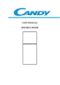 Instrukcja Candy CDDMN 7184X Lodówko-zamrażarka