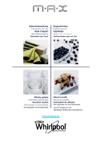 Manuale Whirlpool MAX 39 WBL Microonde