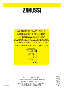 Manual Zanussi ZWF 1438 Mașină de spălat