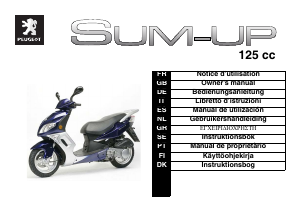 Bedienungsanleitung Peugeot Sum-up 125cc Roller