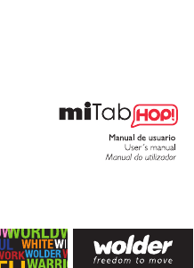 Handleiding Wolder miTab Hop Tablet