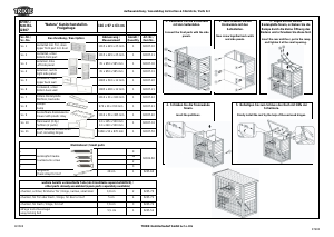 Handleiding Trixie 62307 Konijnenhok