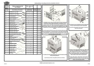 Handleiding Trixie 62323 Konijnenhok
