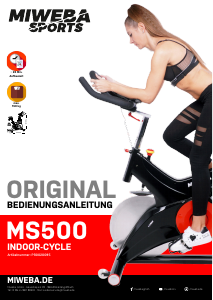 Bedienungsanleitung Miweba MS500 Heimtrainer