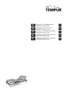 Handleiding Tempur Premium Flex Bedframe